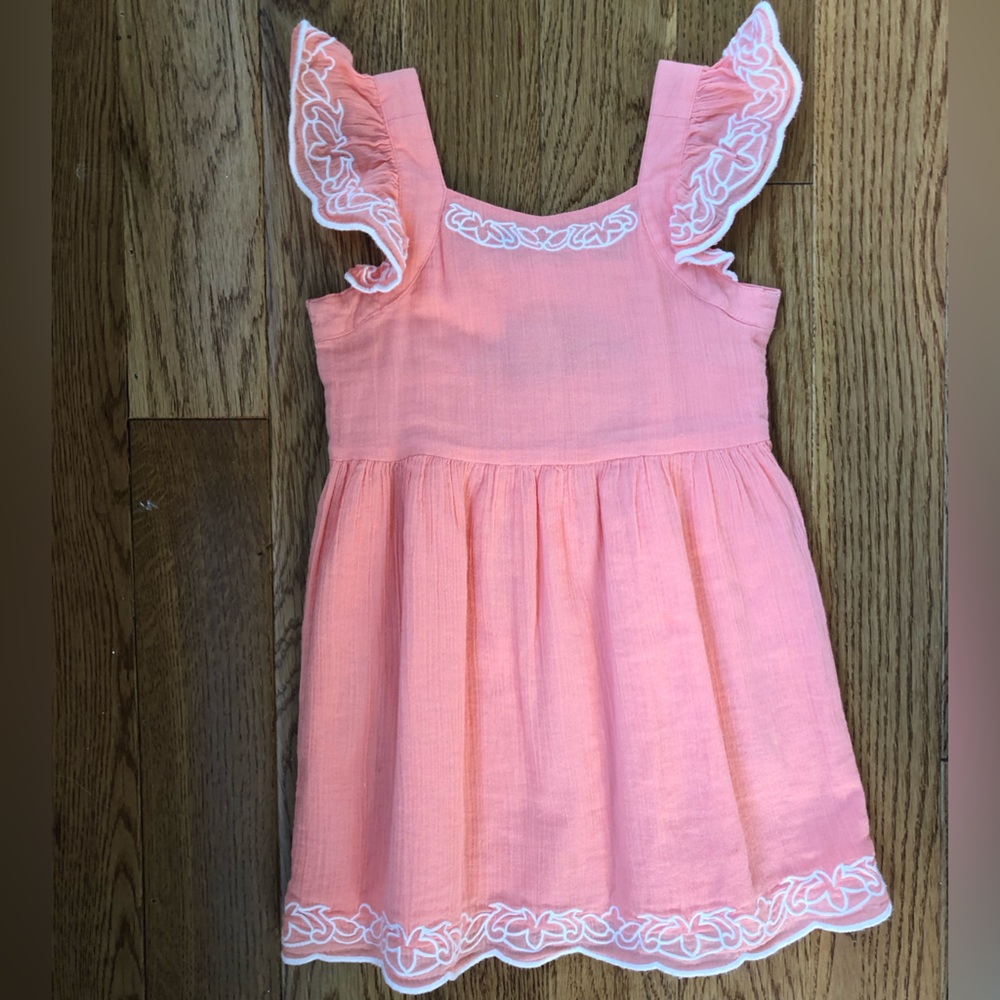 Gorgeous Coral Janie and Jack Girls Dress Size 3T